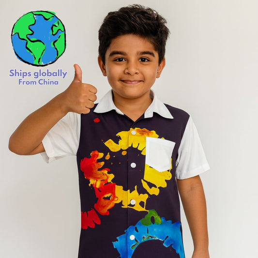 Boys’ Short Sleeve Dress Shirt