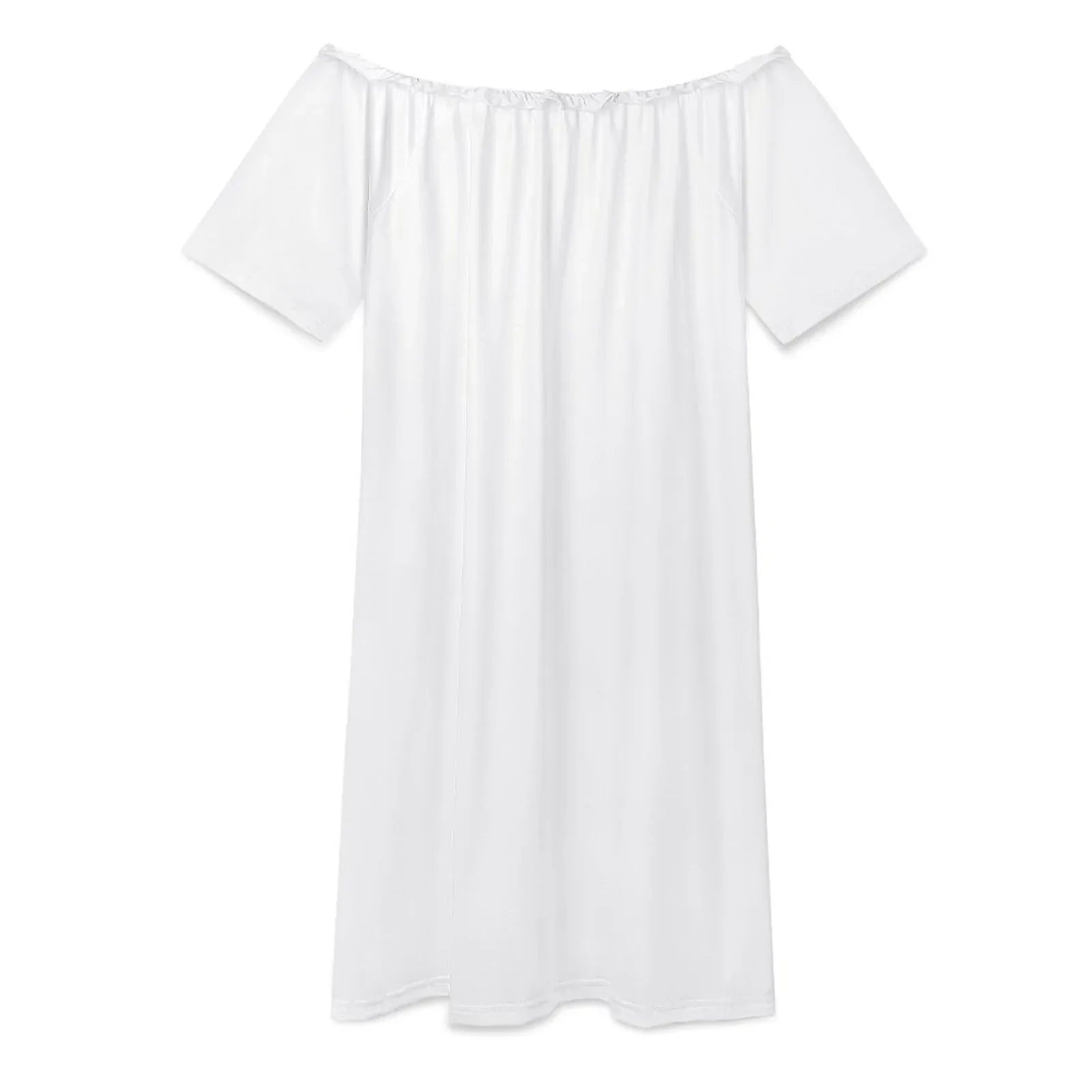 Women’s Off Shoulder Short Sleeve Dress - Nogicle