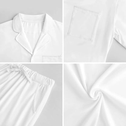 Women’s Classic Cuban-Collar Pajama Set - Nogicle