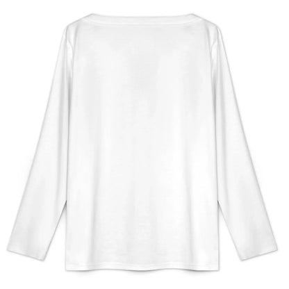 Women’s V-Neck Long Sleeve Top - Nogicle