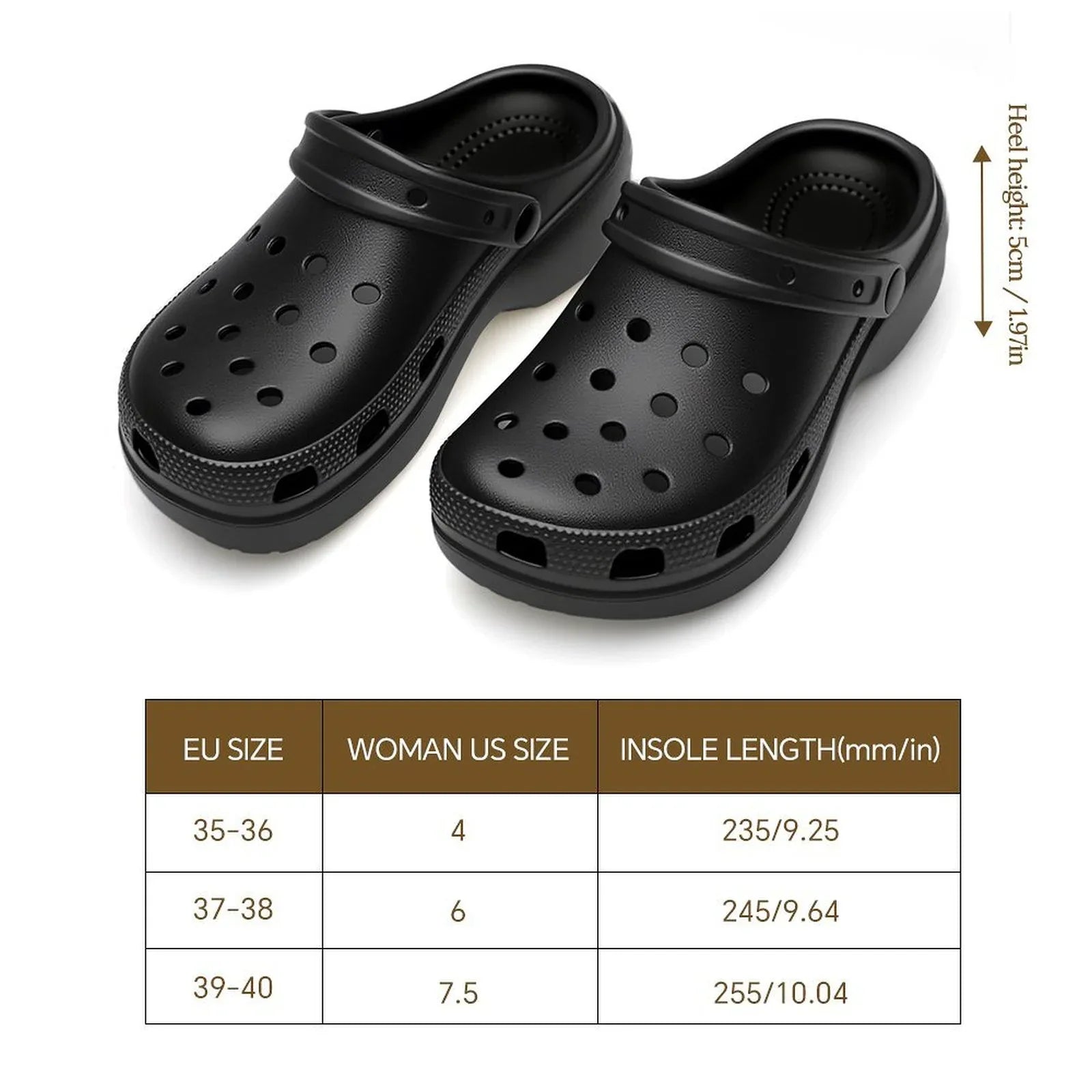 Women’s Platform Clogs - Nogicle