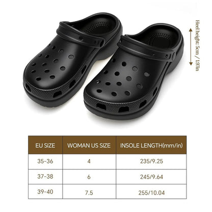 Women’s Platform Clogs - Nogicle