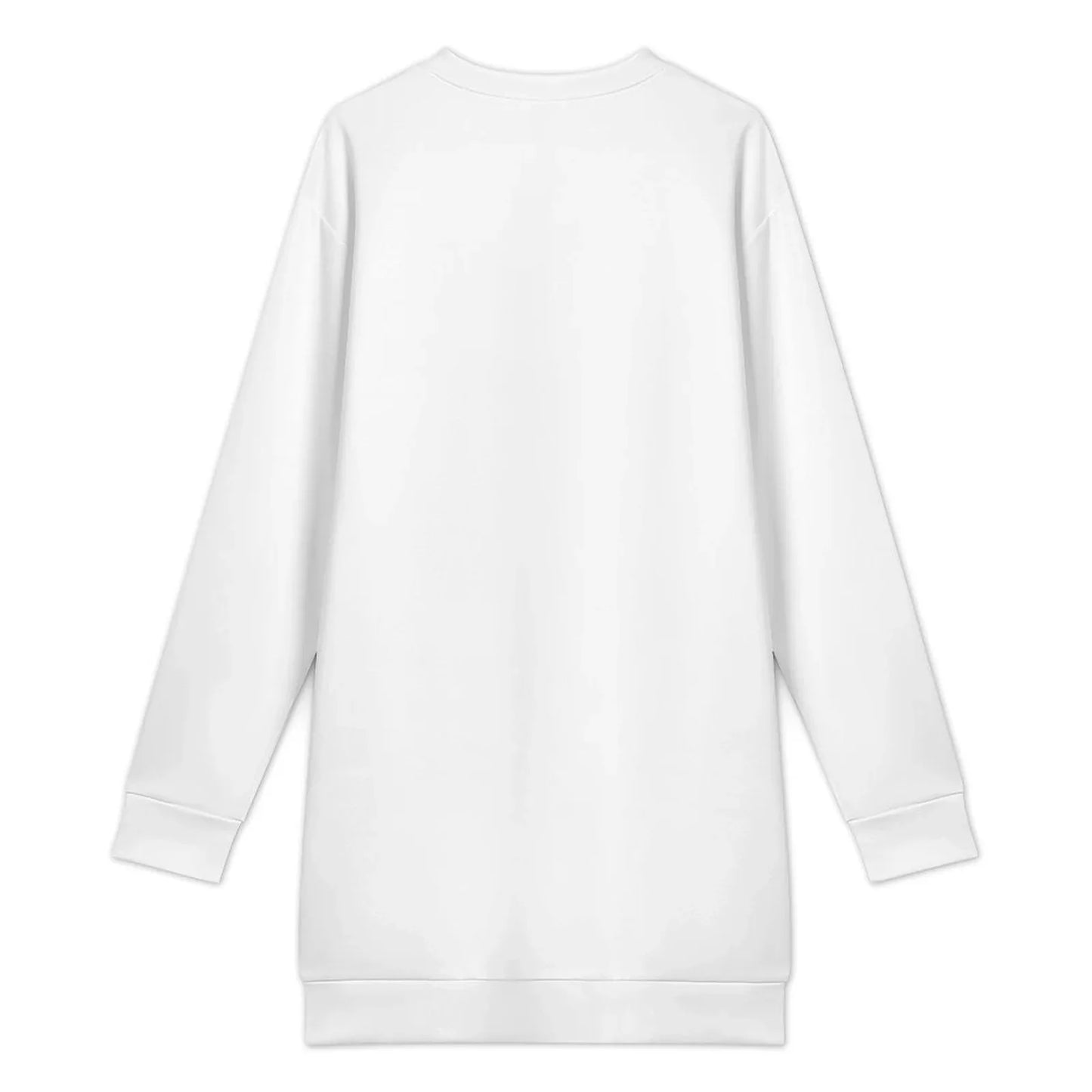 Women’s Relaxed Fit Sweatshirt Dress - Nogicle