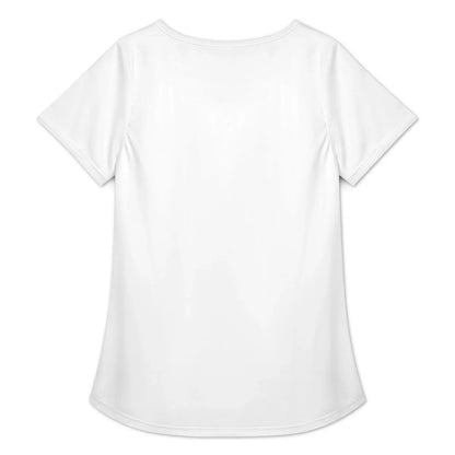 Women’s Pleated Bust Short Sleeve Blouse - Nogicle
