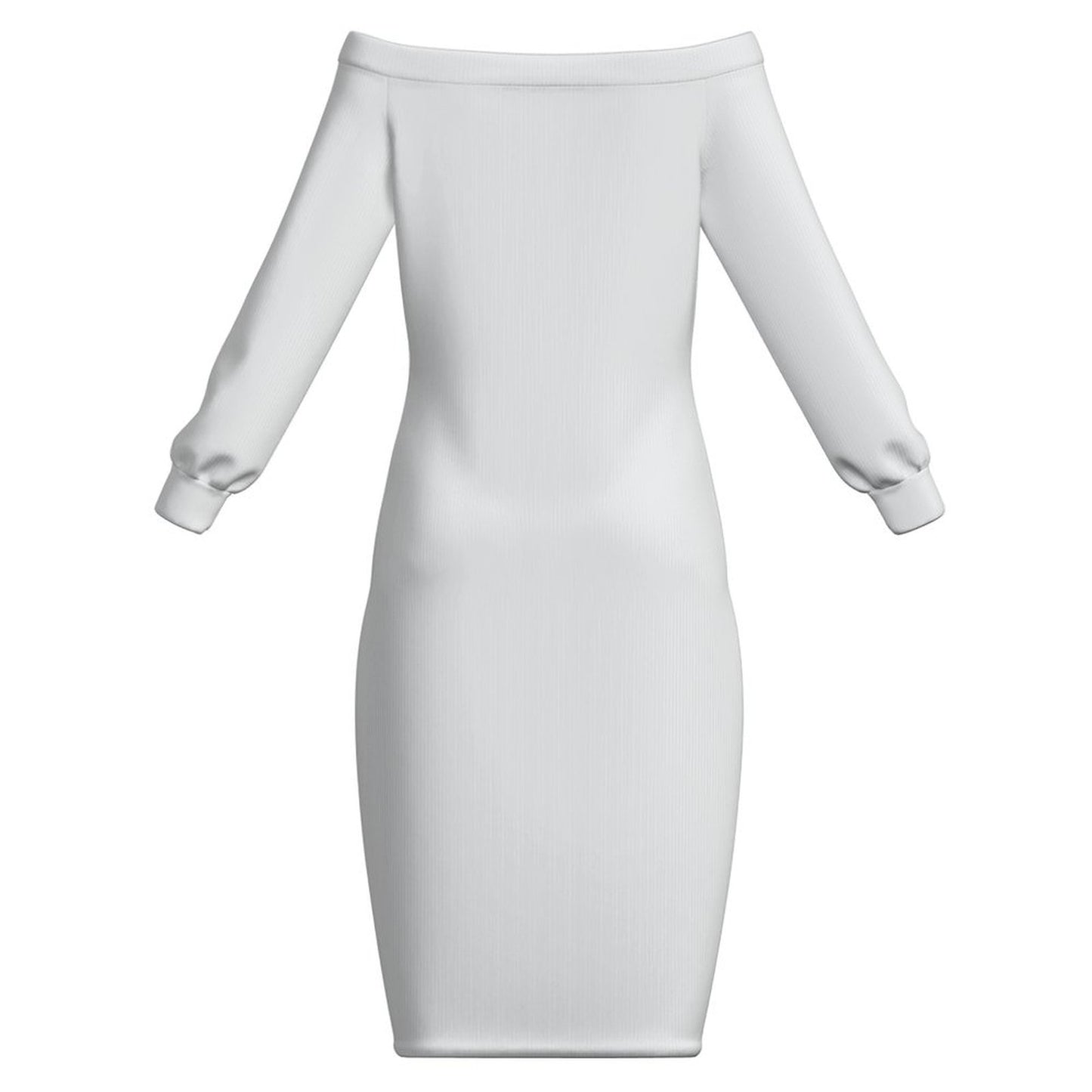 Women’s Off-Shoulder Long Sleeve Bodycon Dress