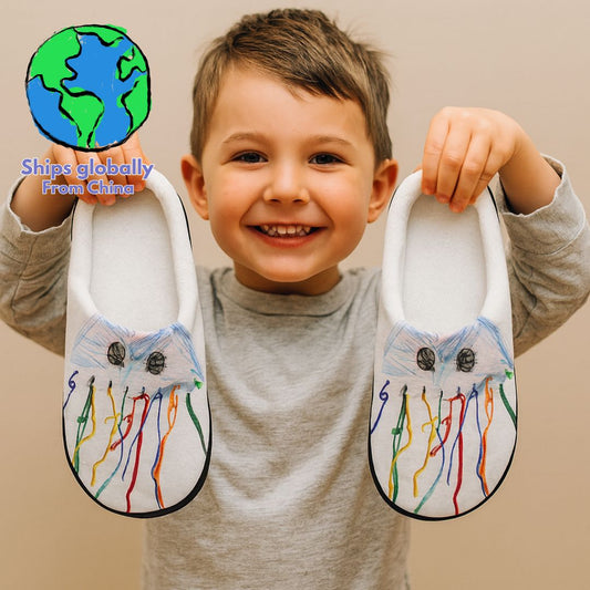 Kids’ Cotton Slippers