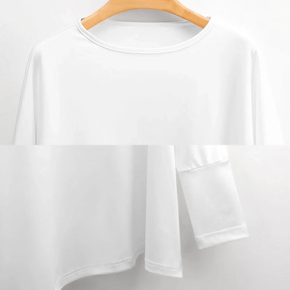 Women’s Asymmetric Long Sleeve Top - Nogicle