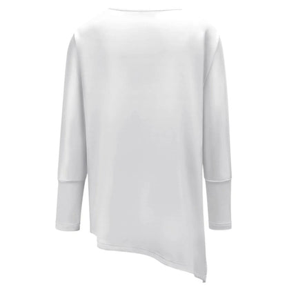 Women’s Asymmetric Long Sleeve Top - Nogicle