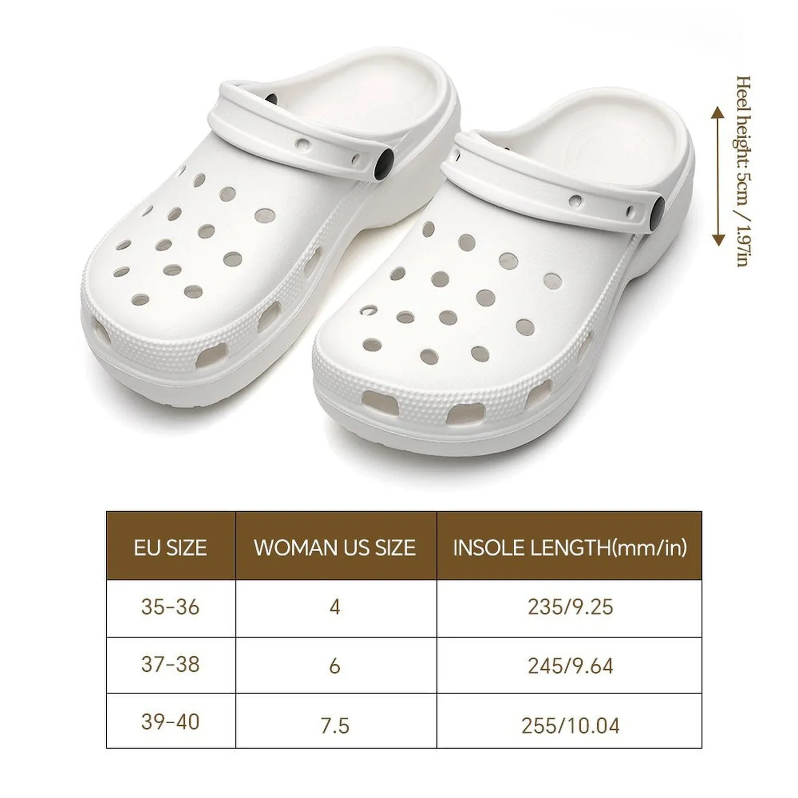 Women’s Platform Clogs - Nogicle