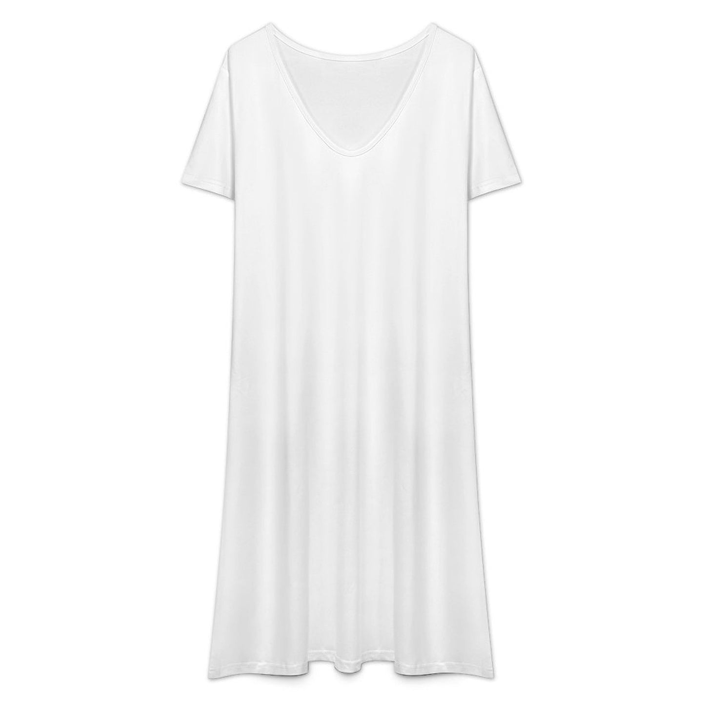 Women’s V-Neck Short Sleeve Dress