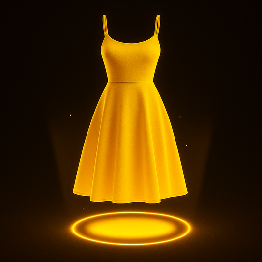 Square Neck Midi Dress