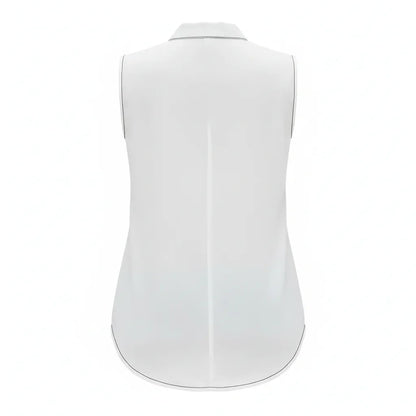 Women’s Sleeveless Bow Tie Blouse - Nogicle