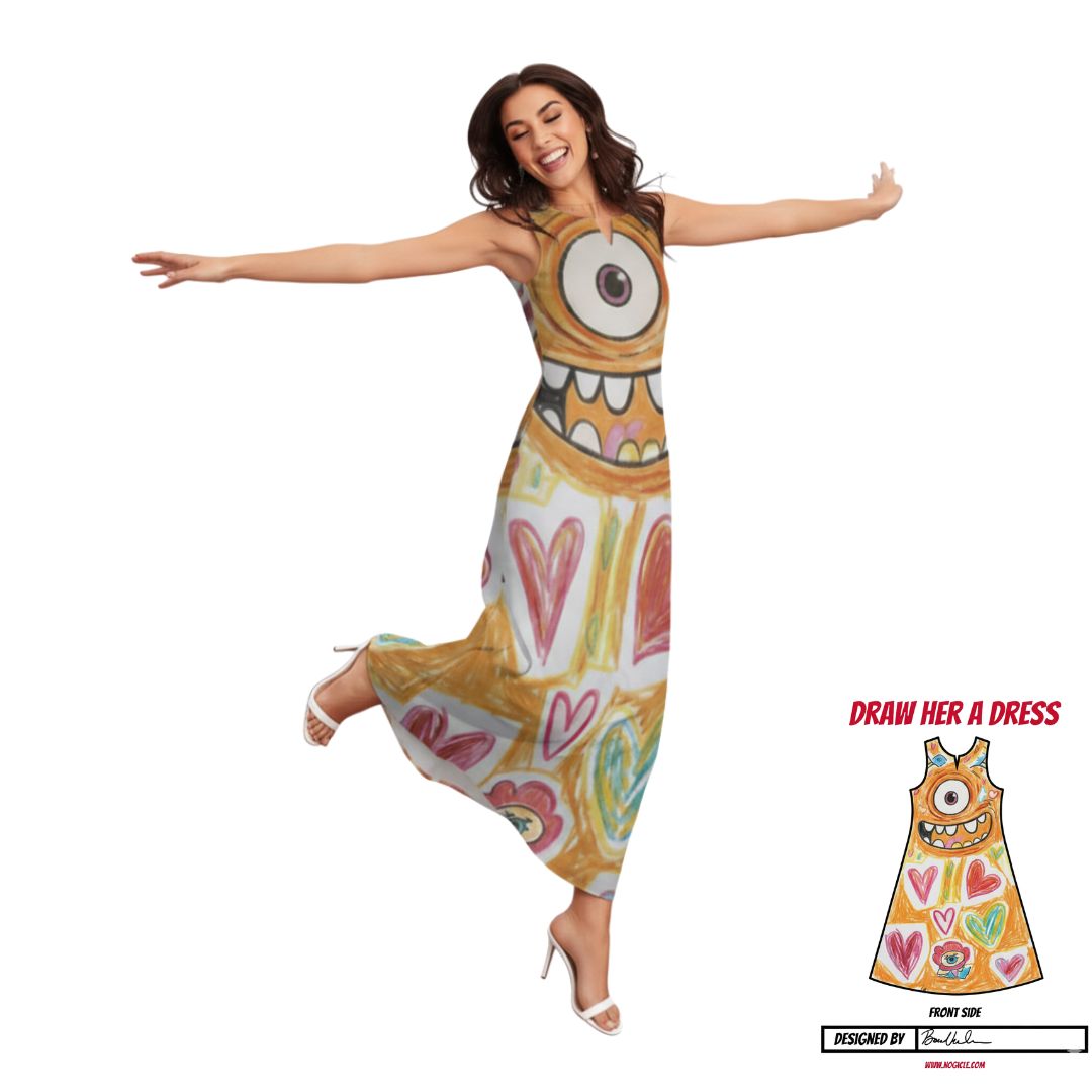 Draw Her a Maxi Dress