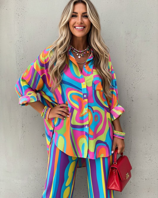 Button-Down Shirt Blouse