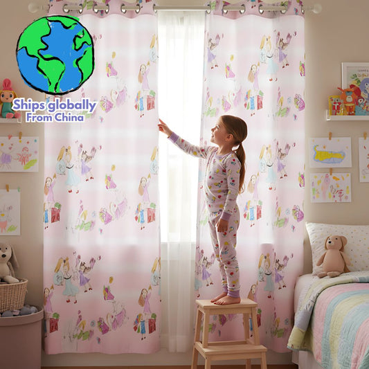 Curtain Panels (2 Pieces, Grommet Top)