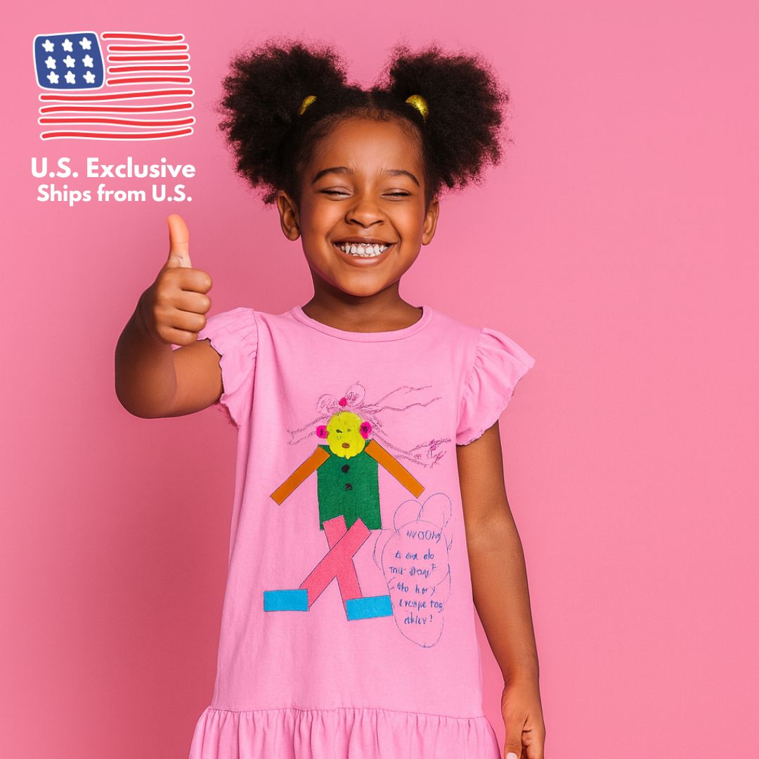 Girls’ Ruffle Hem Dress