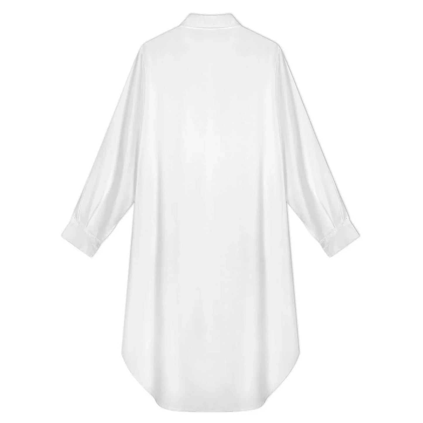 Women’s Long Button Up Dress - Nogicle