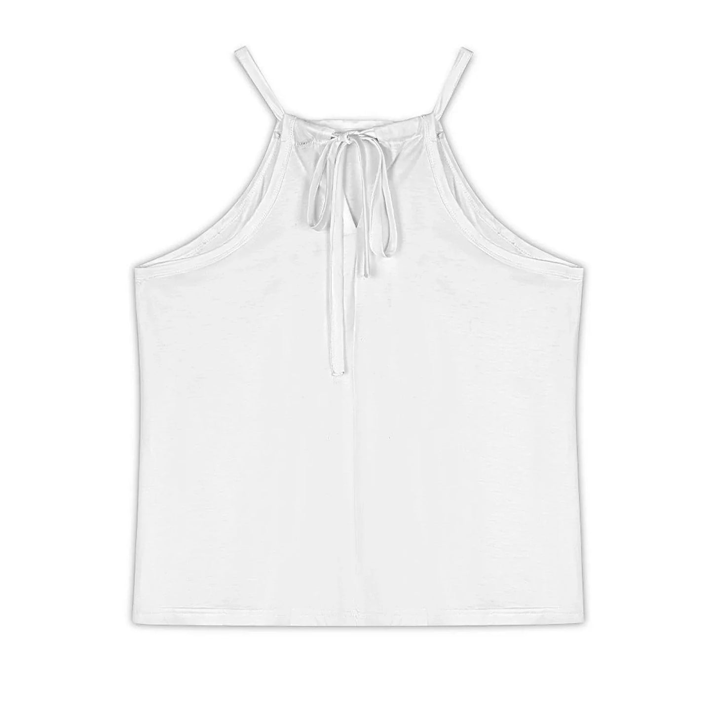 Women’s Halter Tie Strap Tank Top - Nogicle