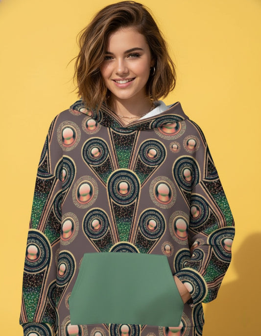 Women’s Drop Shoulder Pullover Hoodie