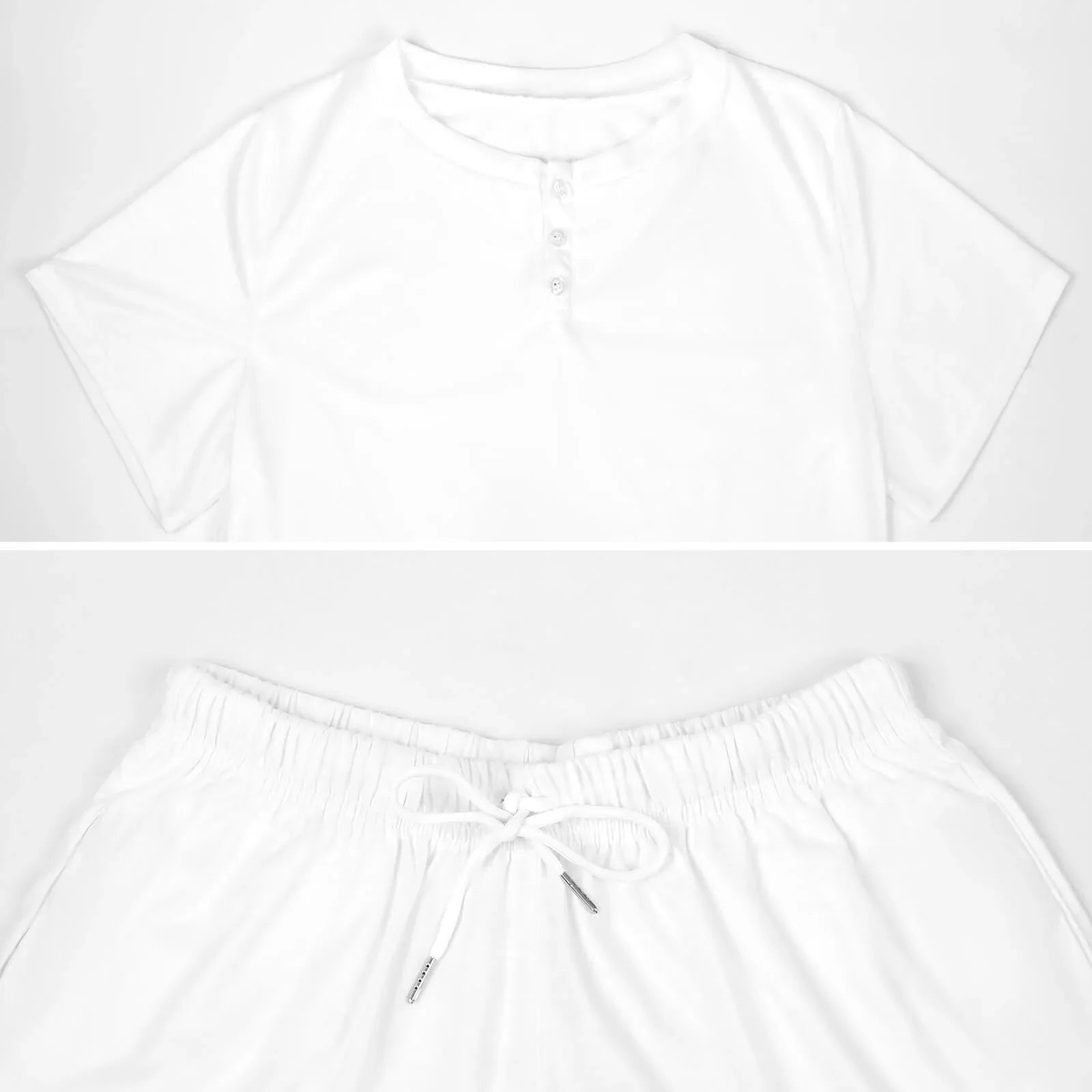 Women’s Short Sleeve Loungewear Set - Nogicle