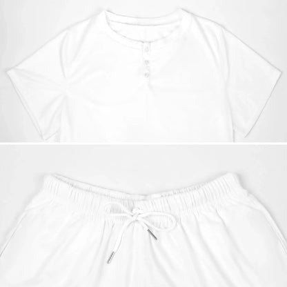 Women’s Short Sleeve Loungewear Set - Nogicle