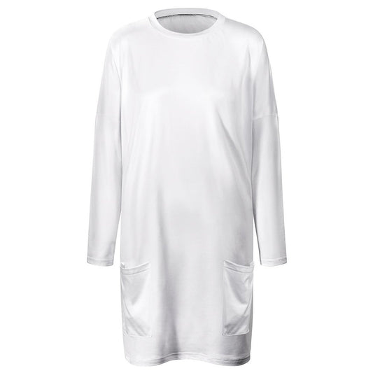 Women’s Long Sleeve Pocket Sweatshirt Tunic
