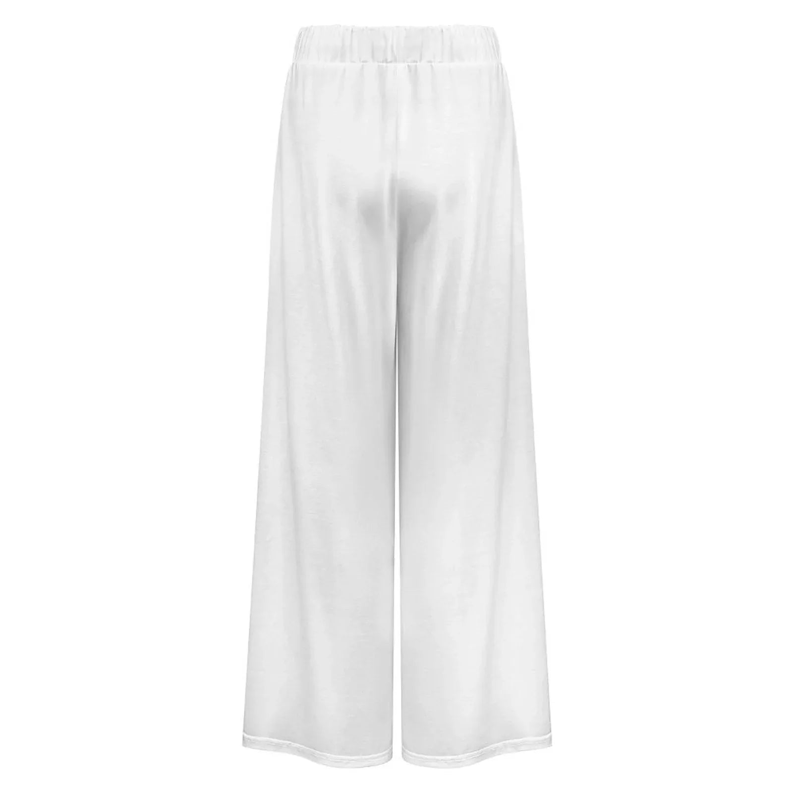 Women’s Wide-Leg Lounge Pants with Pockets - Nogicle