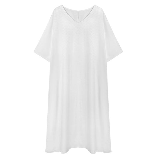 Women’s V-Neck Kaftan Maxi Dress