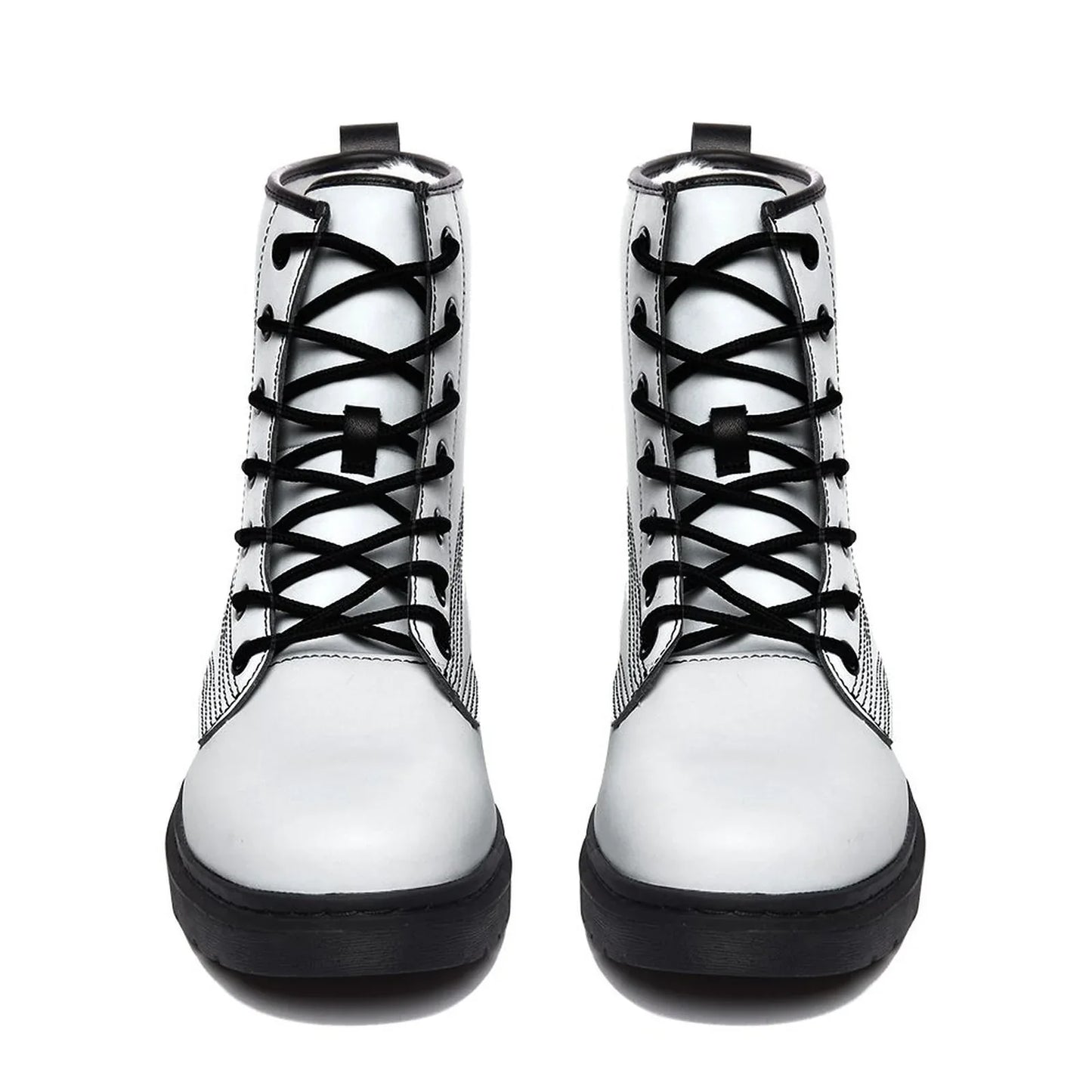 Unisex Lace-Up Combat Boots - Nogicle