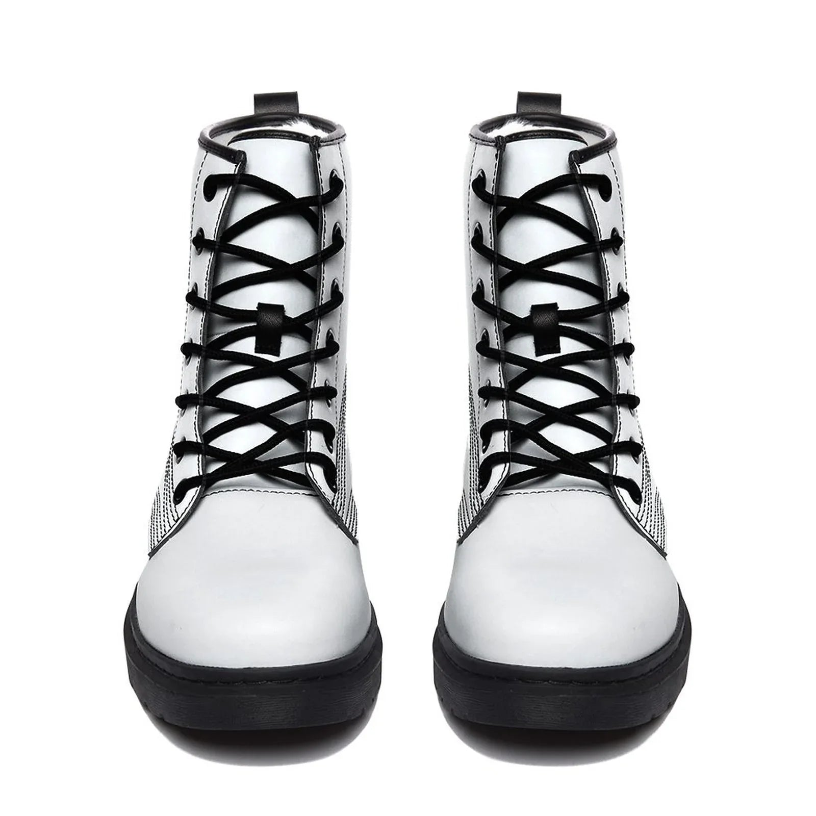 Unisex Lace-Up Combat Boots - Nogicle