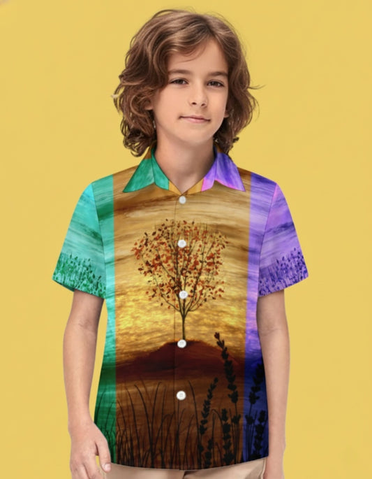 Boys’ Short Sleeve Dress Shirt