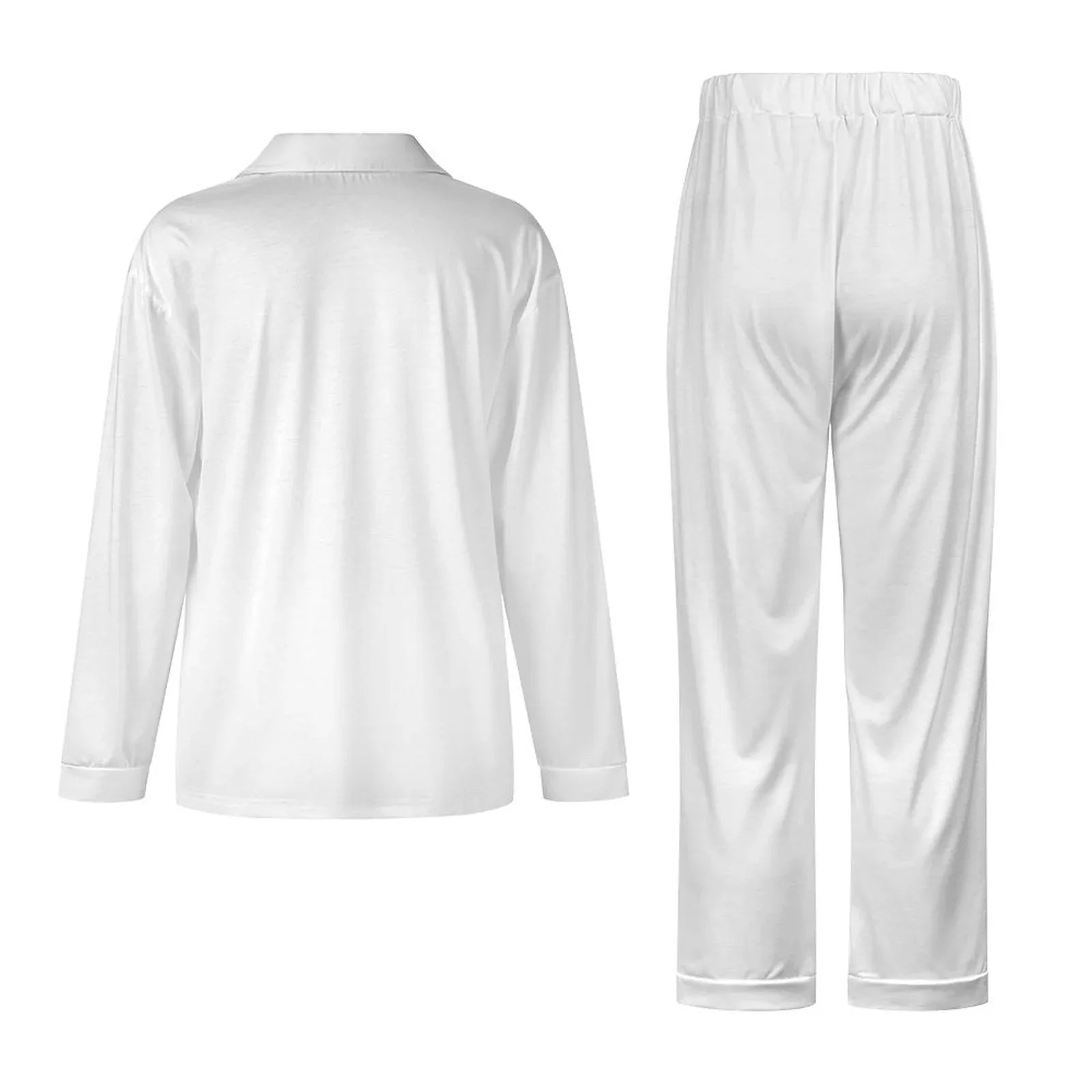 Women’s Classic Cuban-Collar Pajama Set - Nogicle