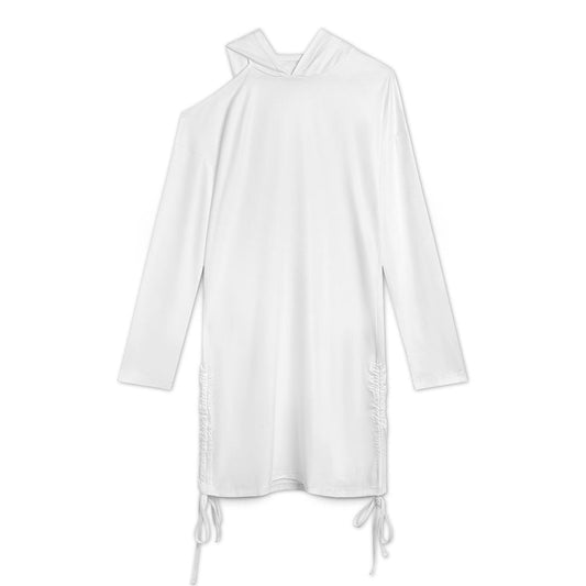 Women’s Cold-Shoulder Hoodie Dress