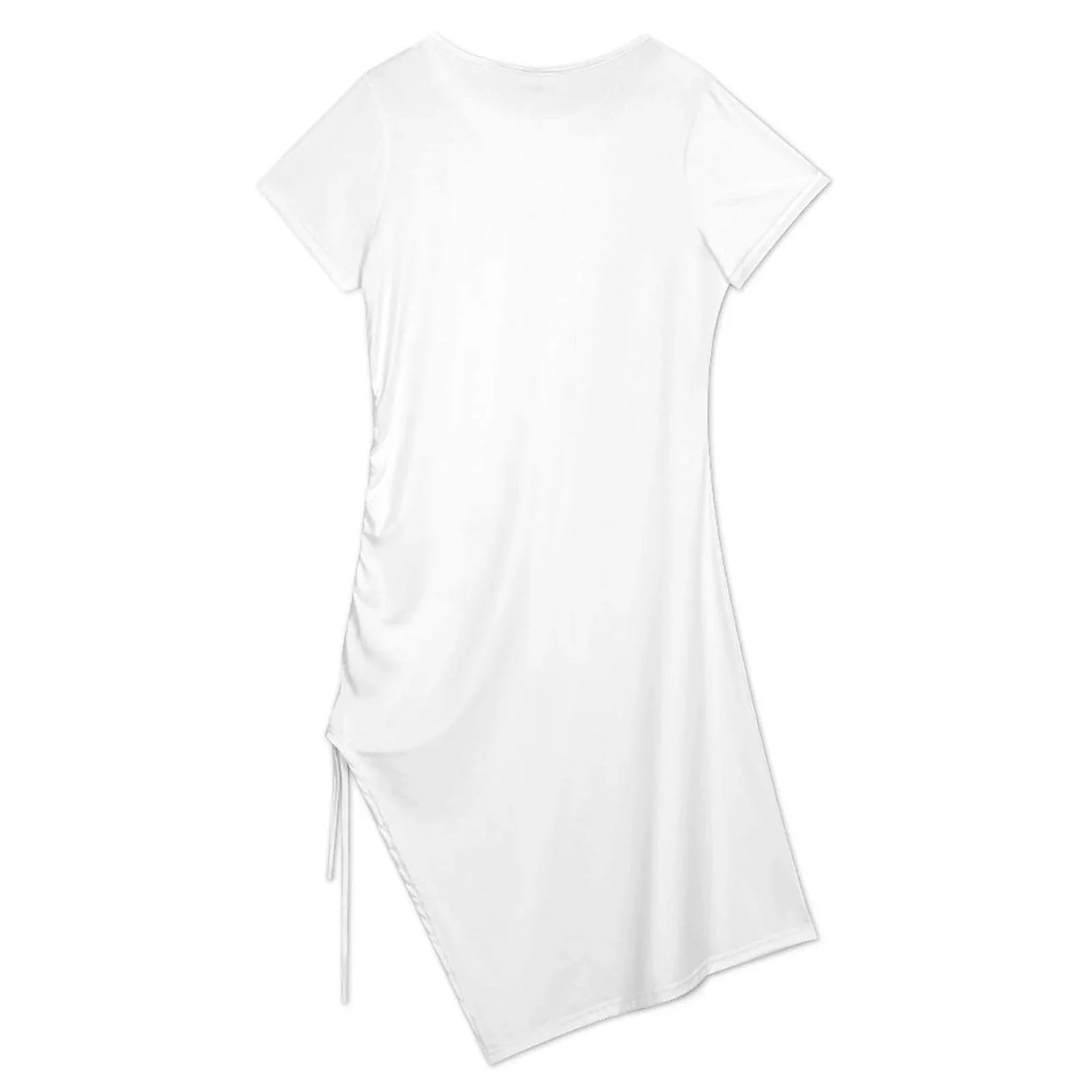 Women’s Side Split Asymmetrical Dress - Nogicle