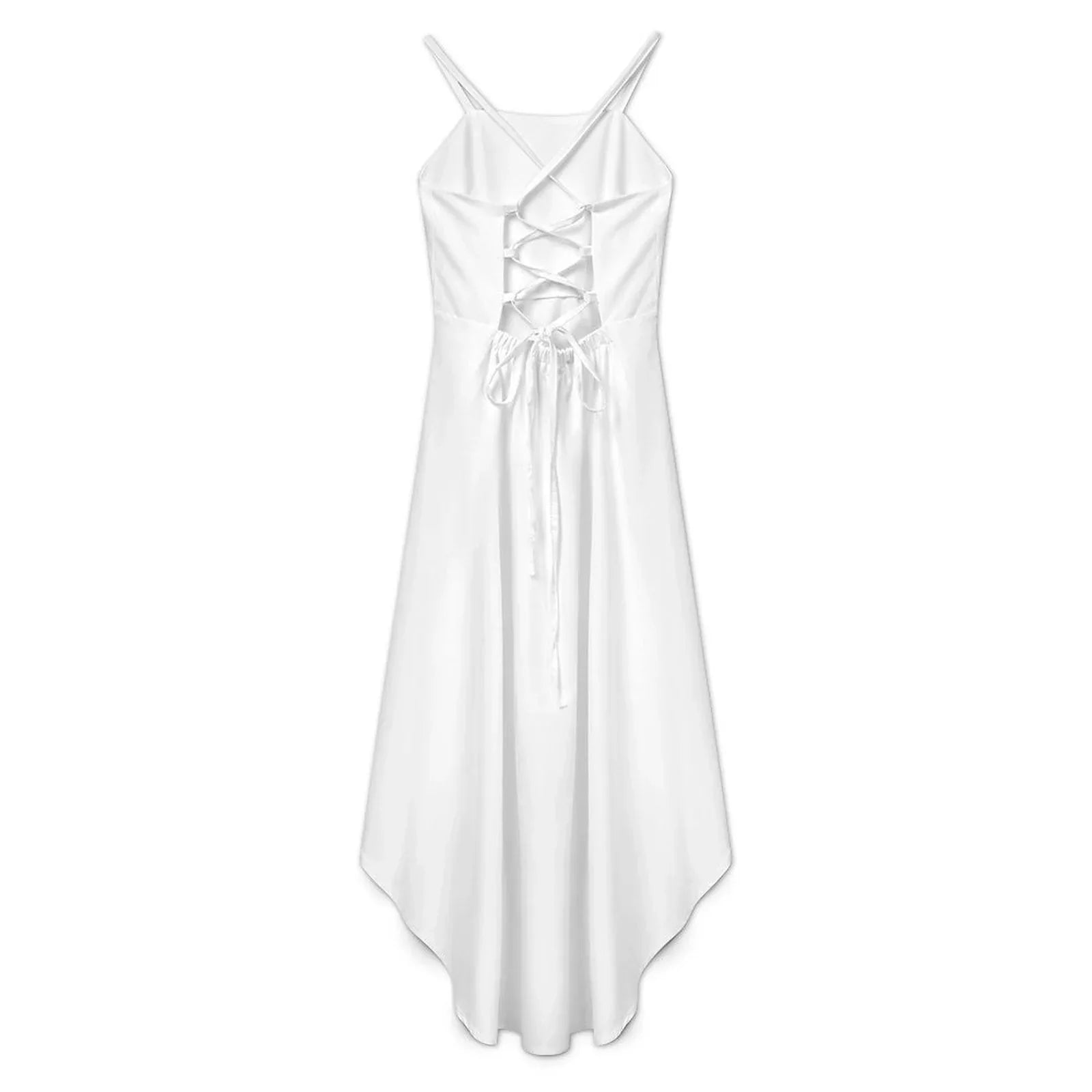 Women’s High-Low Hem Dress - Nogicle