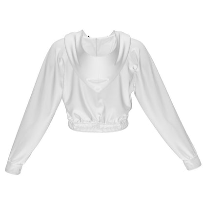 Women’s Zip-Up Elastic Hem Hoodie