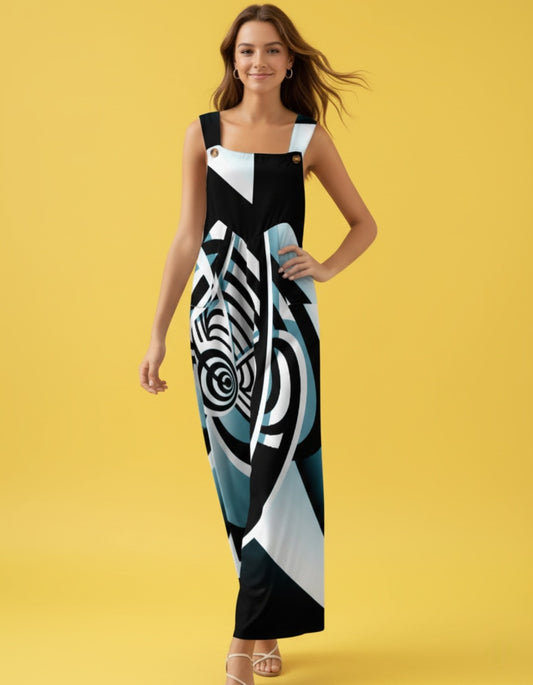 Women’s Sleeveless Wide Leg Jumpsuit