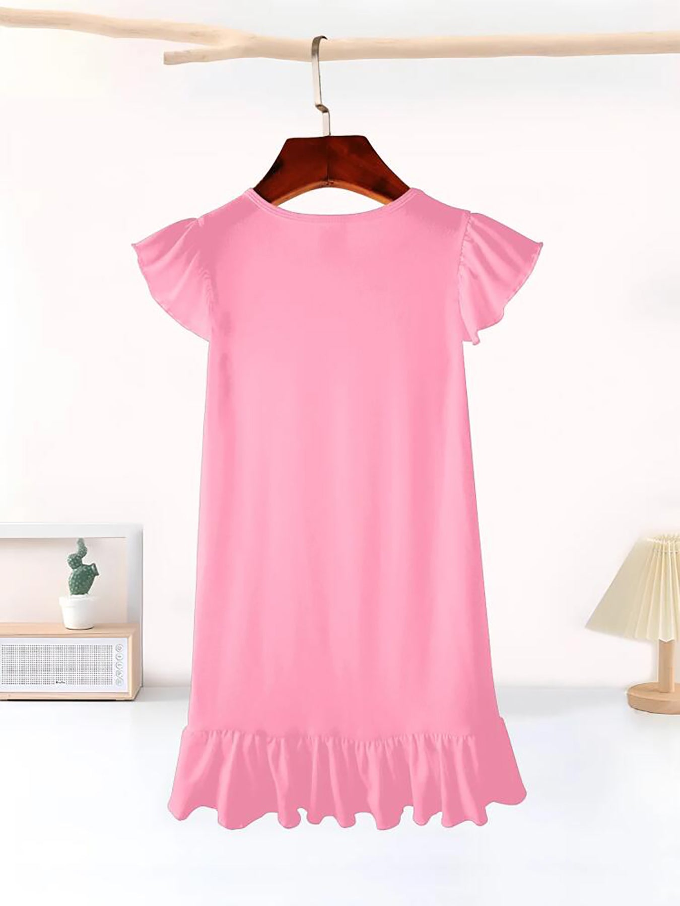 Girls’ Ruffle Hem Dress