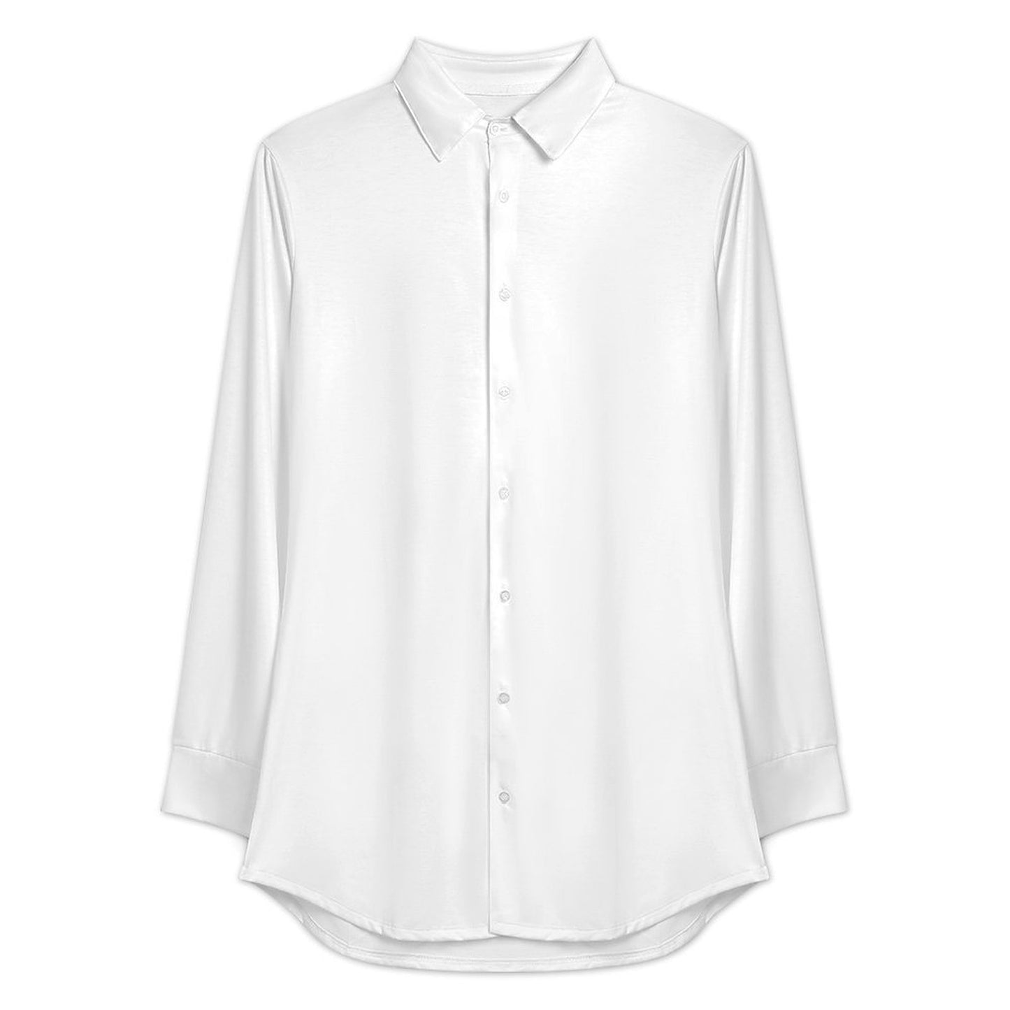 Women’s Button-Down Long Sleeve Shirt Dress