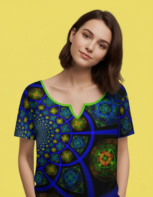 Women’s V-Neck Short Sleeve T-Shirt