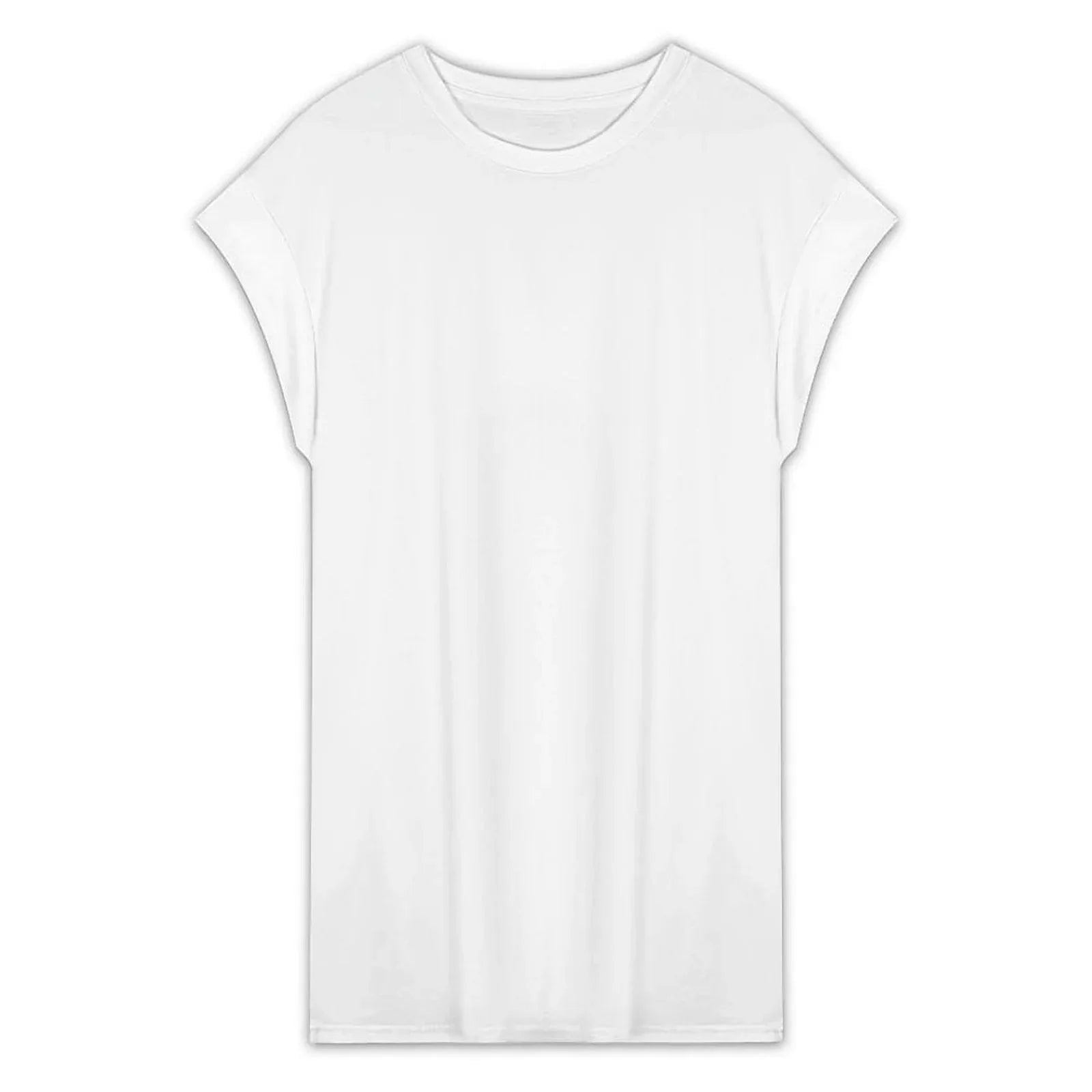 Women’s Crew Neck Cap Sleeve Mini Dress - Nogicle