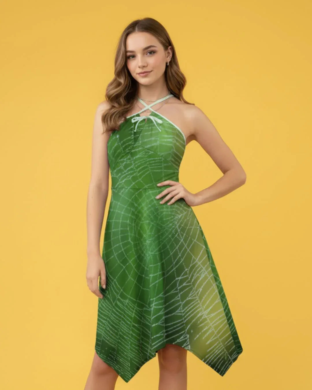 Women’s Halter Neck Dress - Nogicle